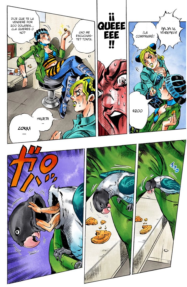 Read JoJo's Bizarre Adventure Parte 6 Stone Ocean ES Manga Online