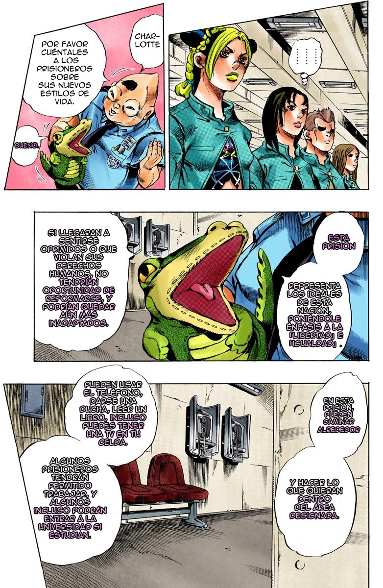 Read JoJo's Bizarre Adventure Parte 6 Stone Ocean ES Manga Online
