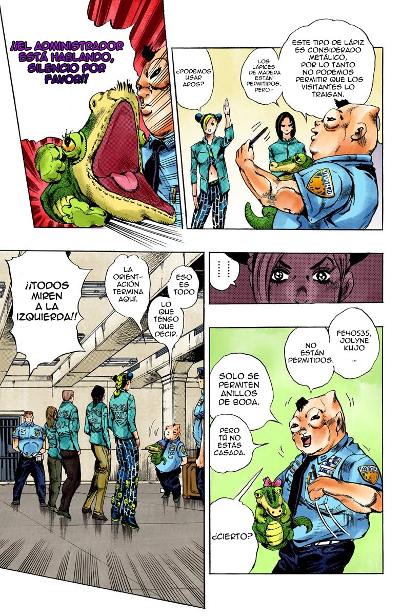 Read JoJo's Bizarre Adventure Parte 6 Stone Ocean ES Manga Online