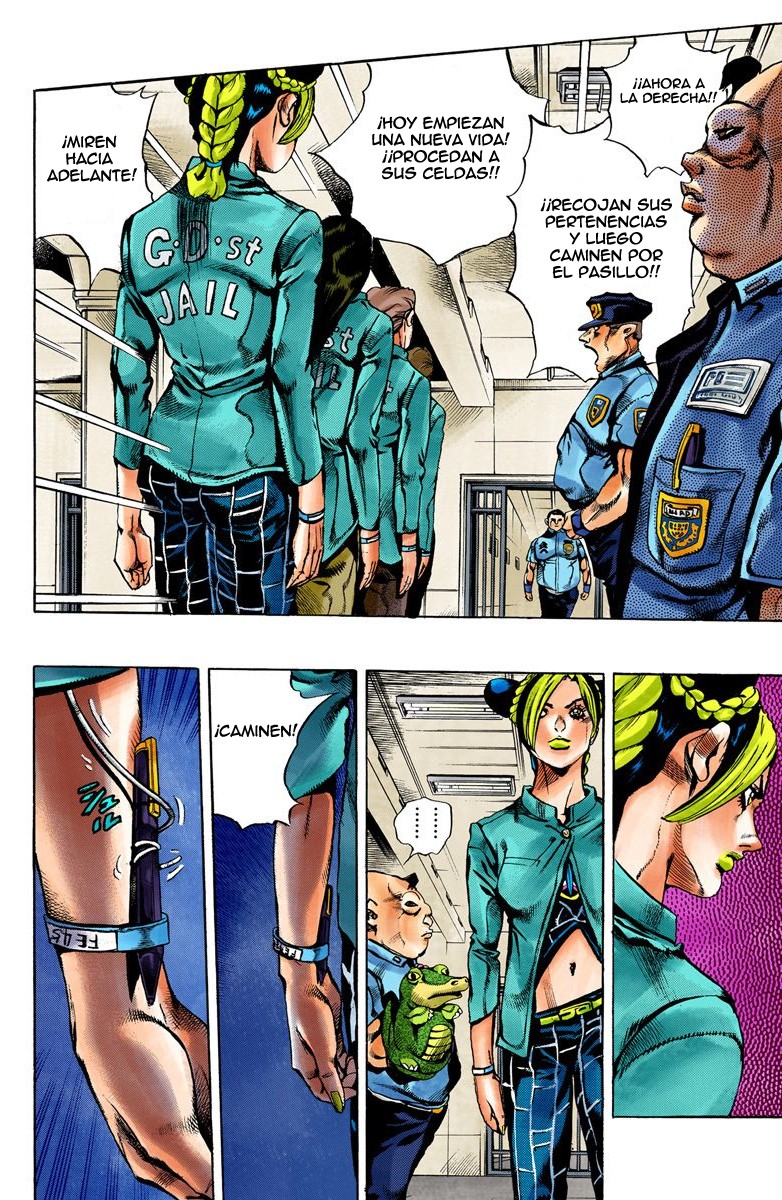 Read JoJo's Bizarre Adventure Parte 6 Stone Ocean ES Manga Online