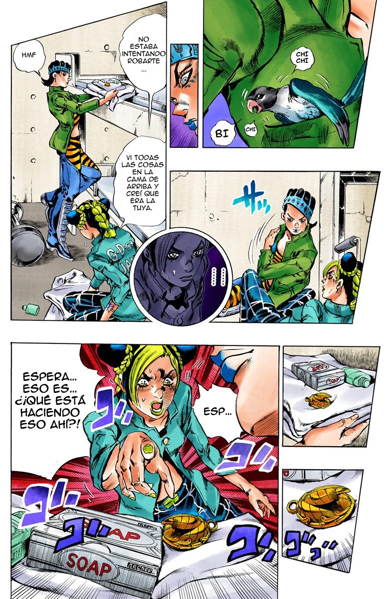 Read JoJo's Bizarre Adventure Parte 6 Stone Ocean ES Manga Online