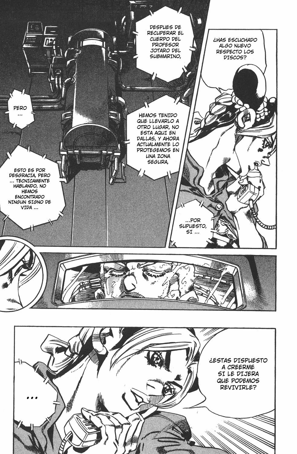 Read JoJo's Bizarre Adventure Parte 6 Stone Ocean ES Manga Online