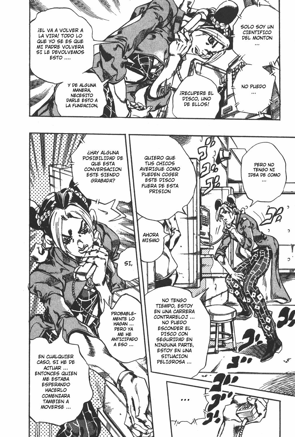 Read JoJo's Bizarre Adventure Parte 6 Stone Ocean ES Manga Online