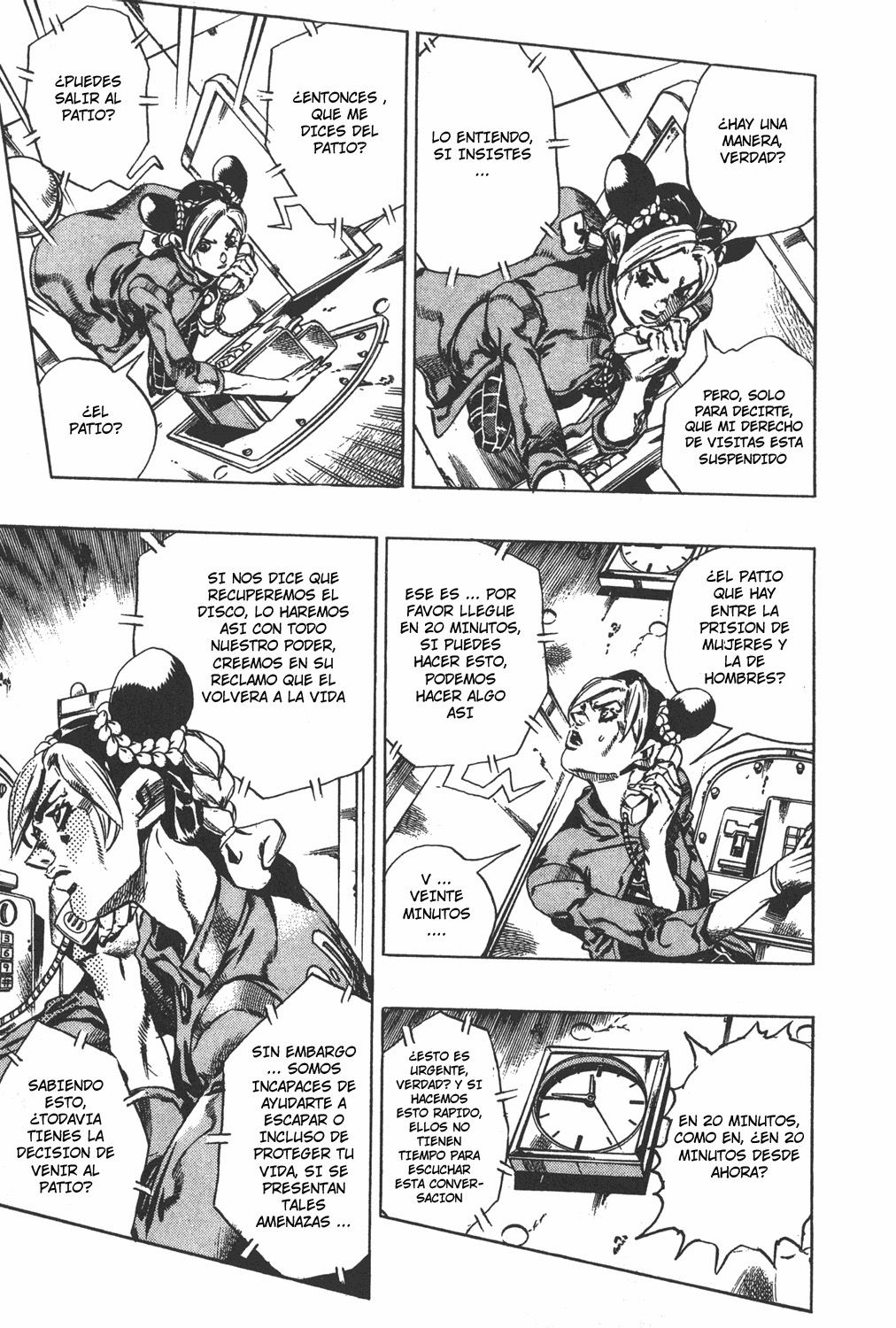 Read JoJo's Bizarre Adventure Parte 6 Stone Ocean ES Manga Online