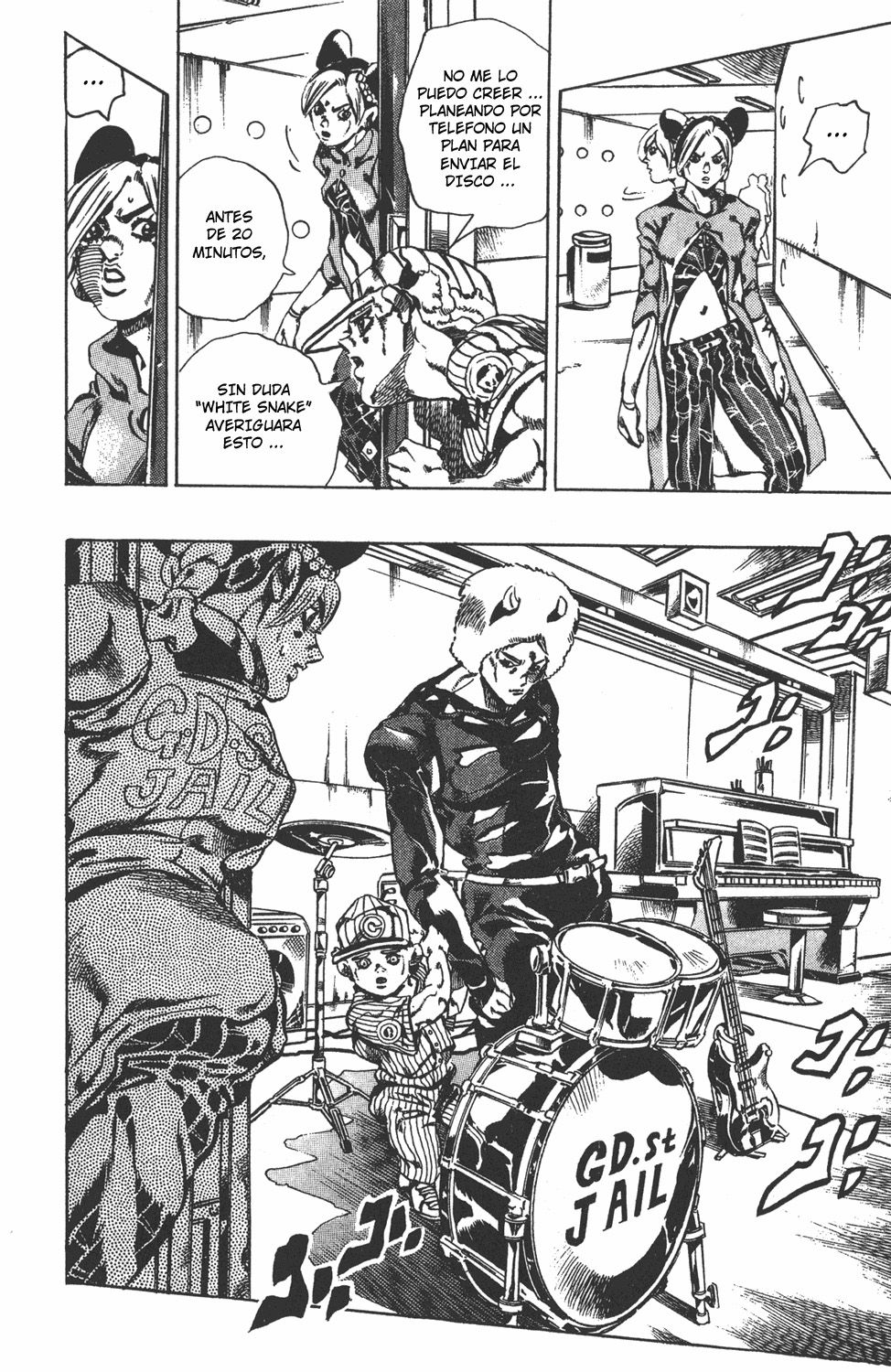 Read JoJo's Bizarre Adventure Parte 6 Stone Ocean ES Manga Online