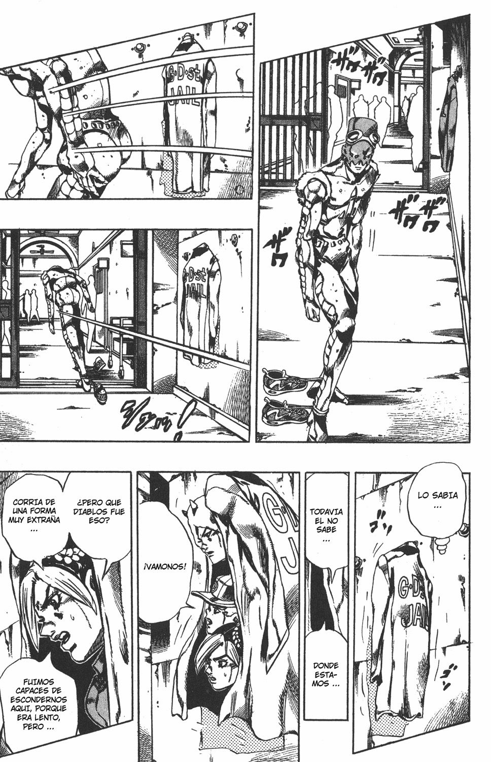 Read JoJo's Bizarre Adventure Parte 6 Stone Ocean ES Manga Online