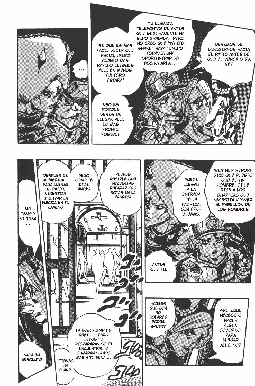 Read JoJo's Bizarre Adventure Parte 6 Stone Ocean ES Manga Online