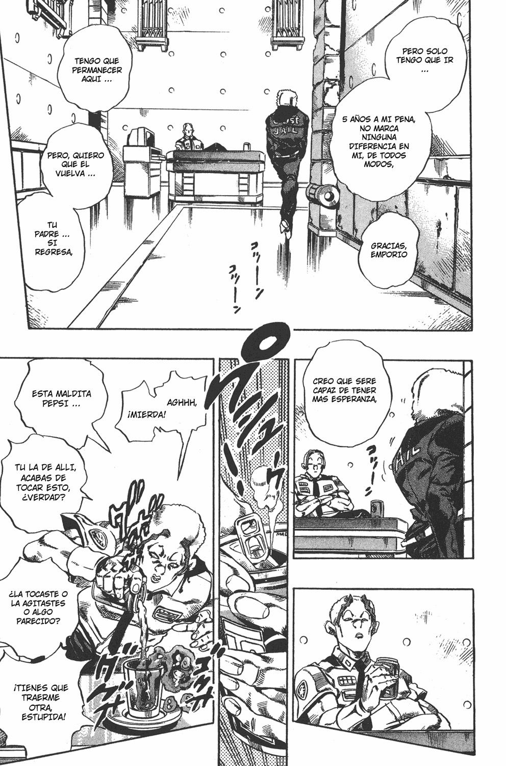 Read JoJo's Bizarre Adventure Parte 6 Stone Ocean ES Manga Online