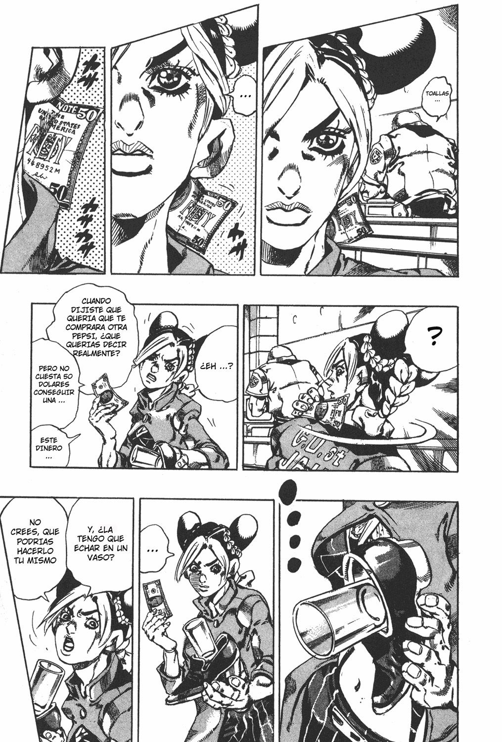 Read JoJo's Bizarre Adventure Parte 6 Stone Ocean ES Manga Online