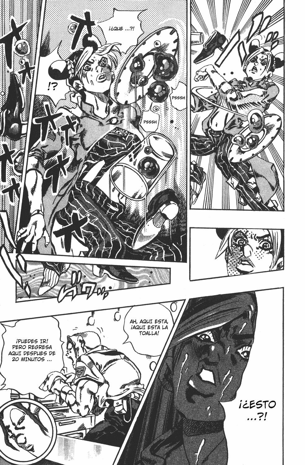Read JoJo's Bizarre Adventure Parte 6 Stone Ocean ES Manga Online