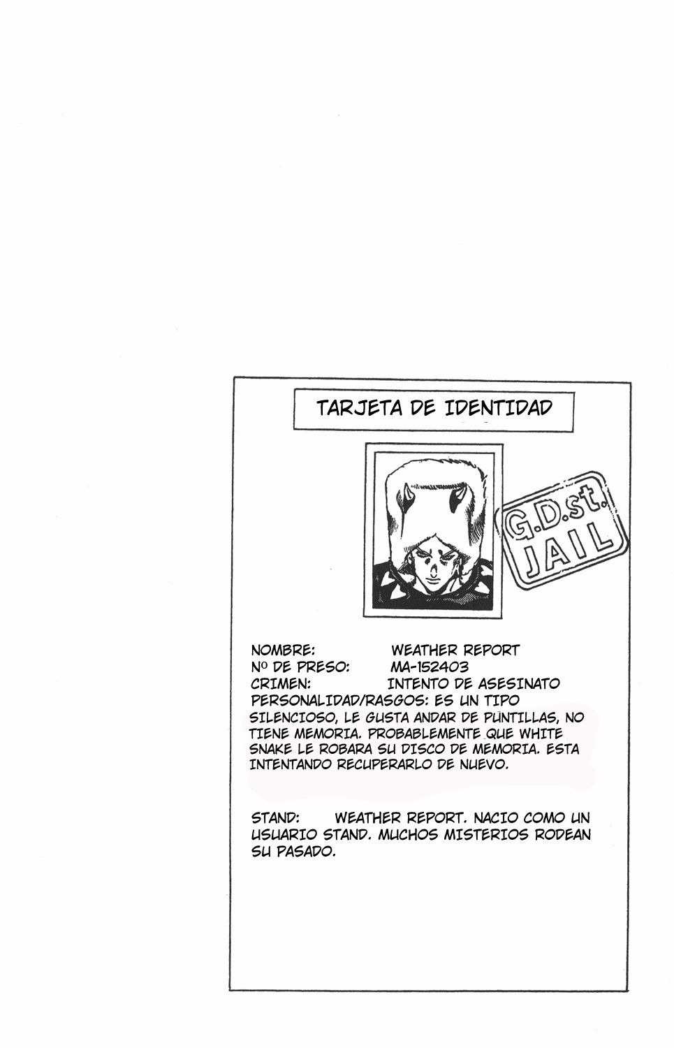 Read JoJo's Bizarre Adventure Parte 6 Stone Ocean ES Manga Online