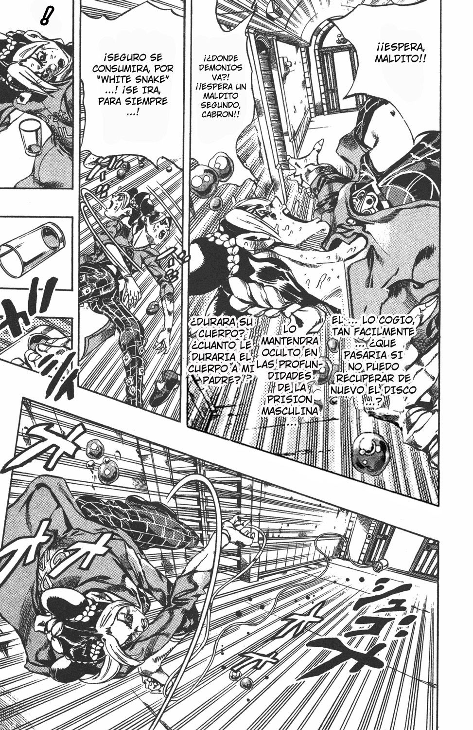 Read JoJo's Bizarre Adventure Parte 6 Stone Ocean ES Manga Online