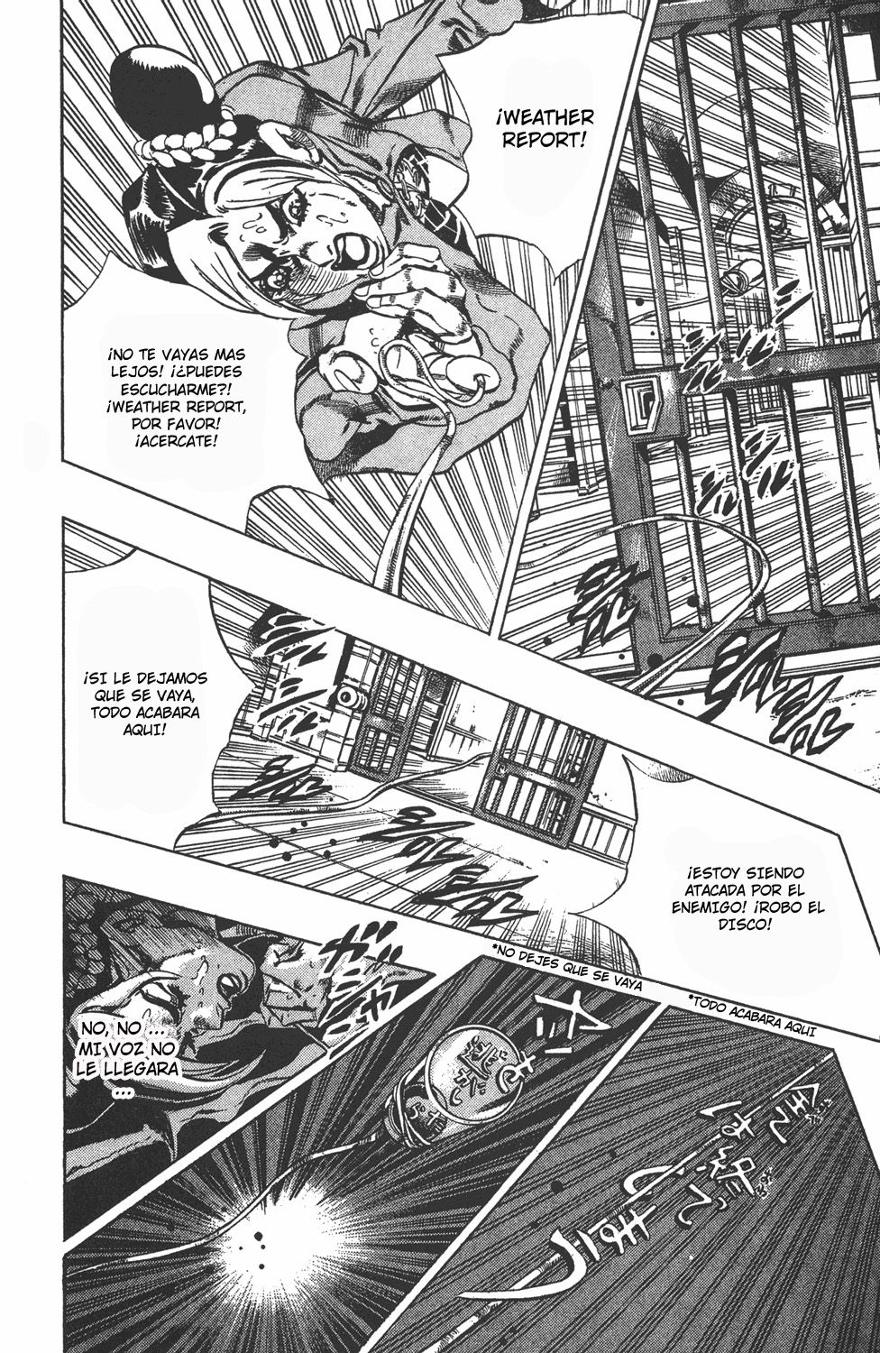 Read JoJo's Bizarre Adventure Parte 6 Stone Ocean ES Manga Online