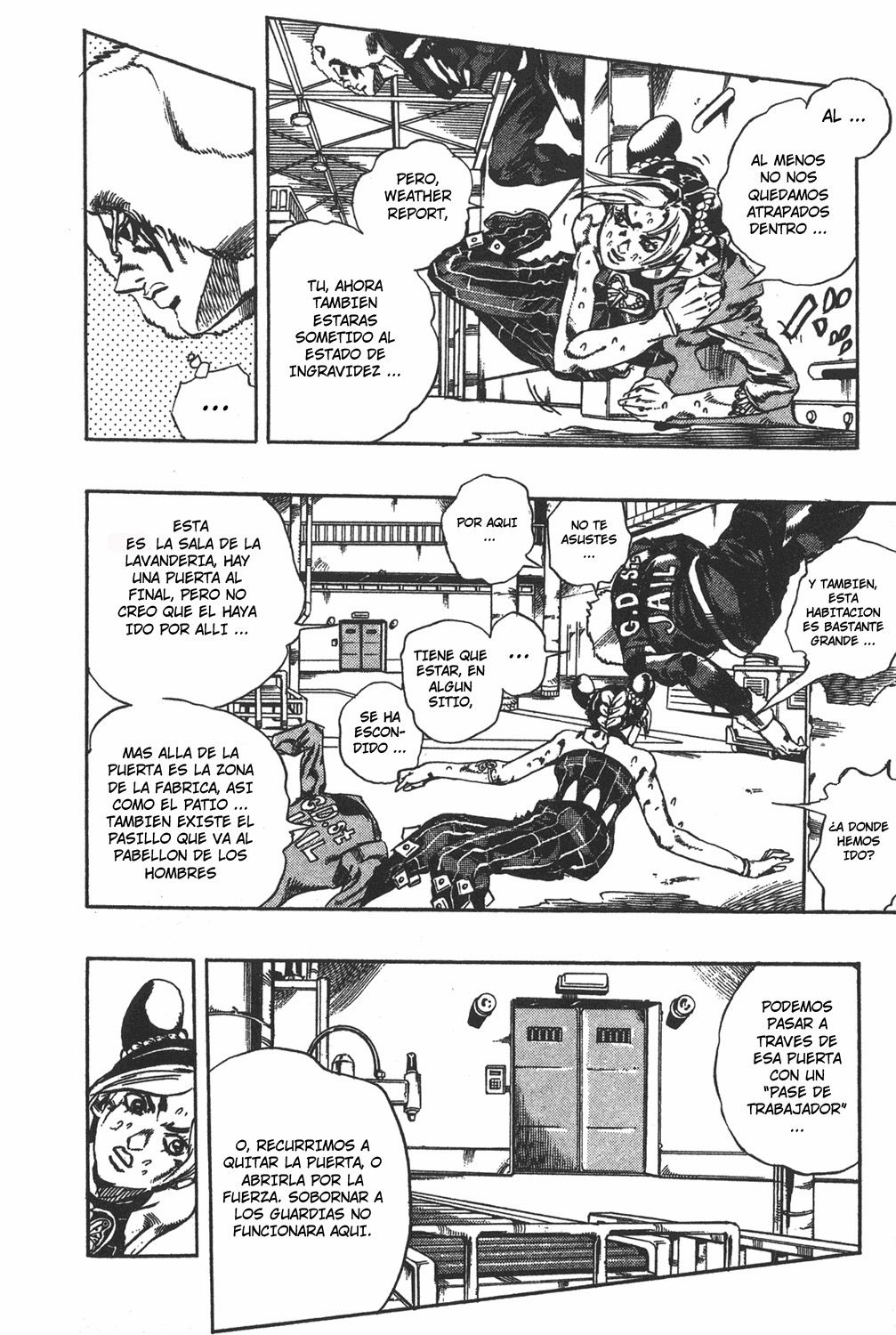 Read JoJo's Bizarre Adventure Parte 6 Stone Ocean ES Manga Online
