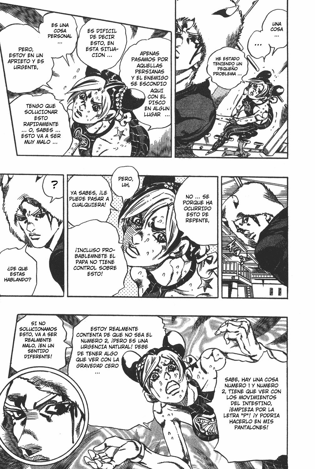 Read JoJo's Bizarre Adventure Parte 6 Stone Ocean ES Manga Online