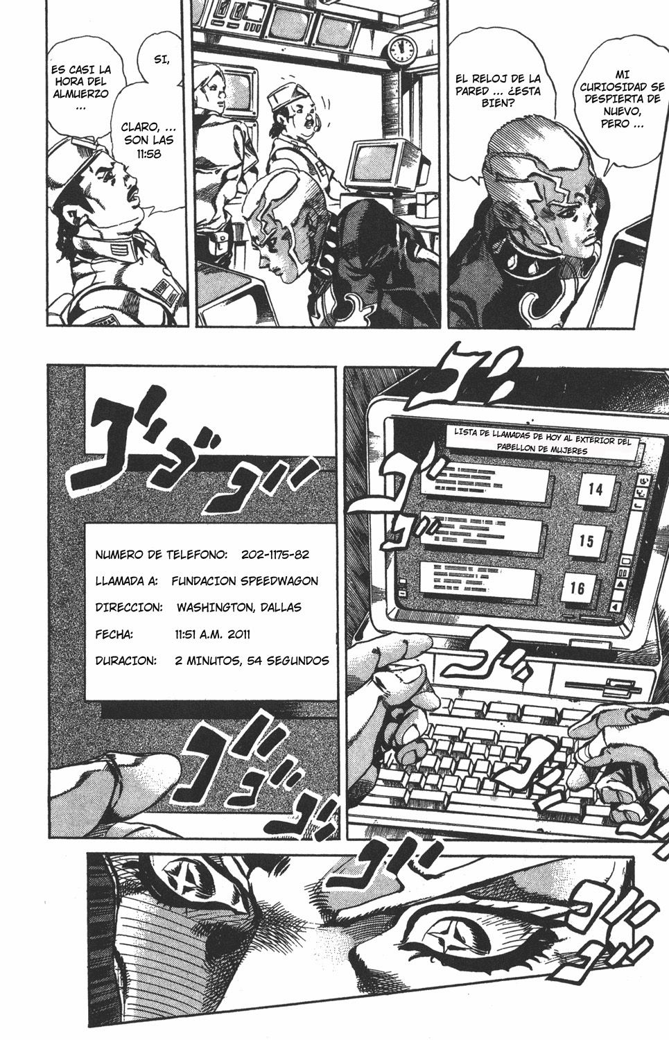 Read JoJo's Bizarre Adventure Parte 6 Stone Ocean ES Manga Online