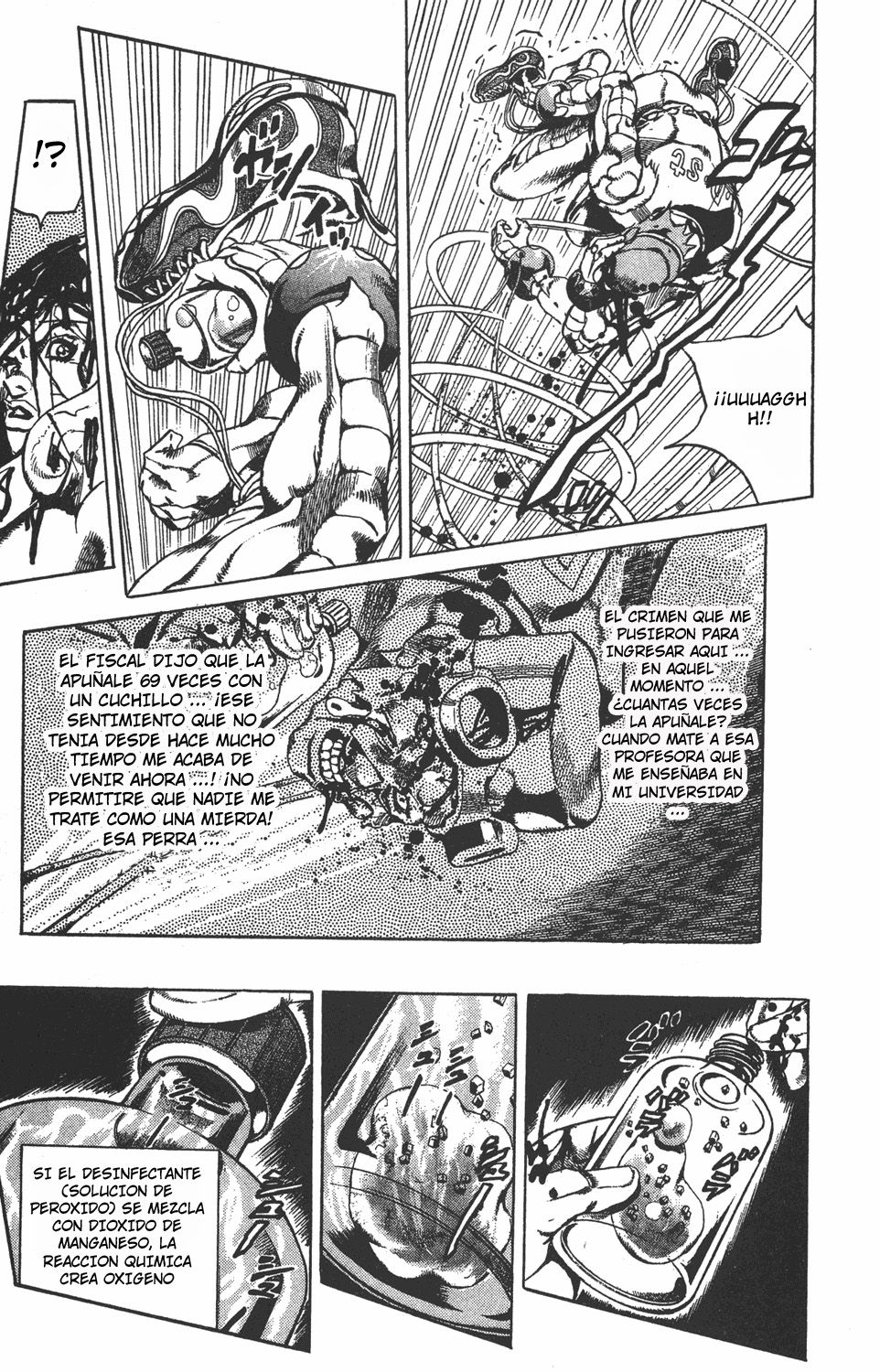 Read JoJo's Bizarre Adventure Parte 6 Stone Ocean ES Manga Online