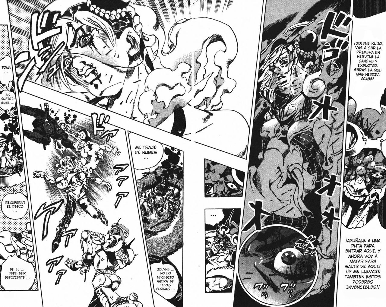 Read JoJo's Bizarre Adventure Parte 6 Stone Ocean ES Manga Online
