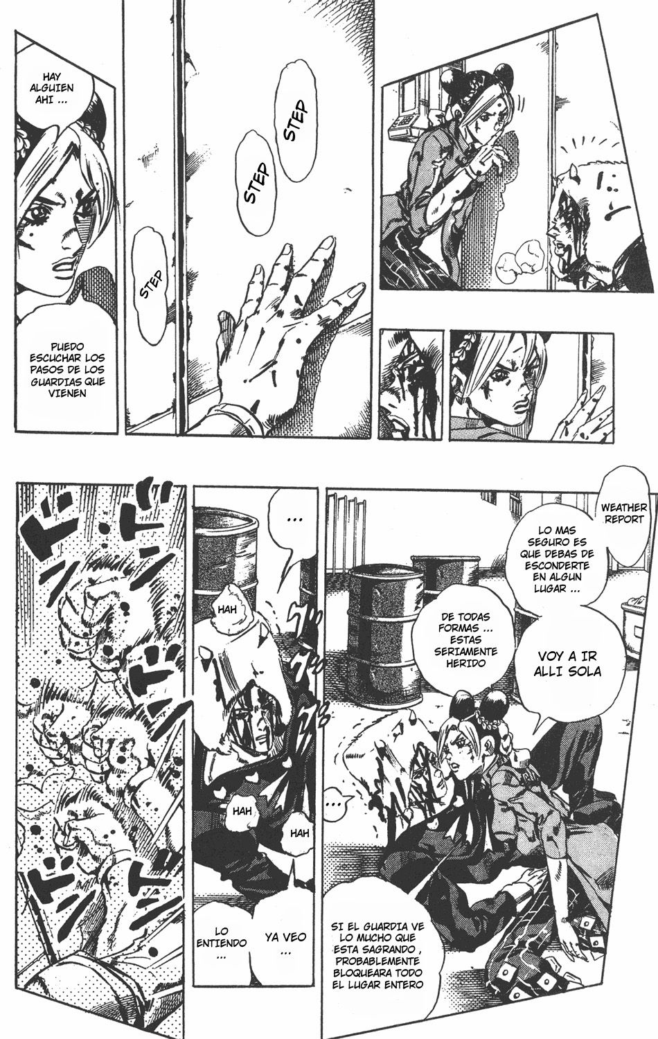 Read JoJo's Bizarre Adventure Parte 6 Stone Ocean ES Manga Online