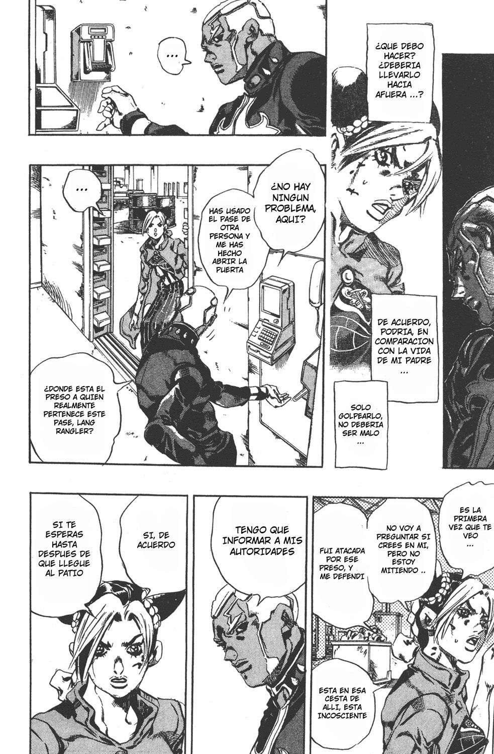 Read JoJo's Bizarre Adventure Parte 6 Stone Ocean ES Manga Online