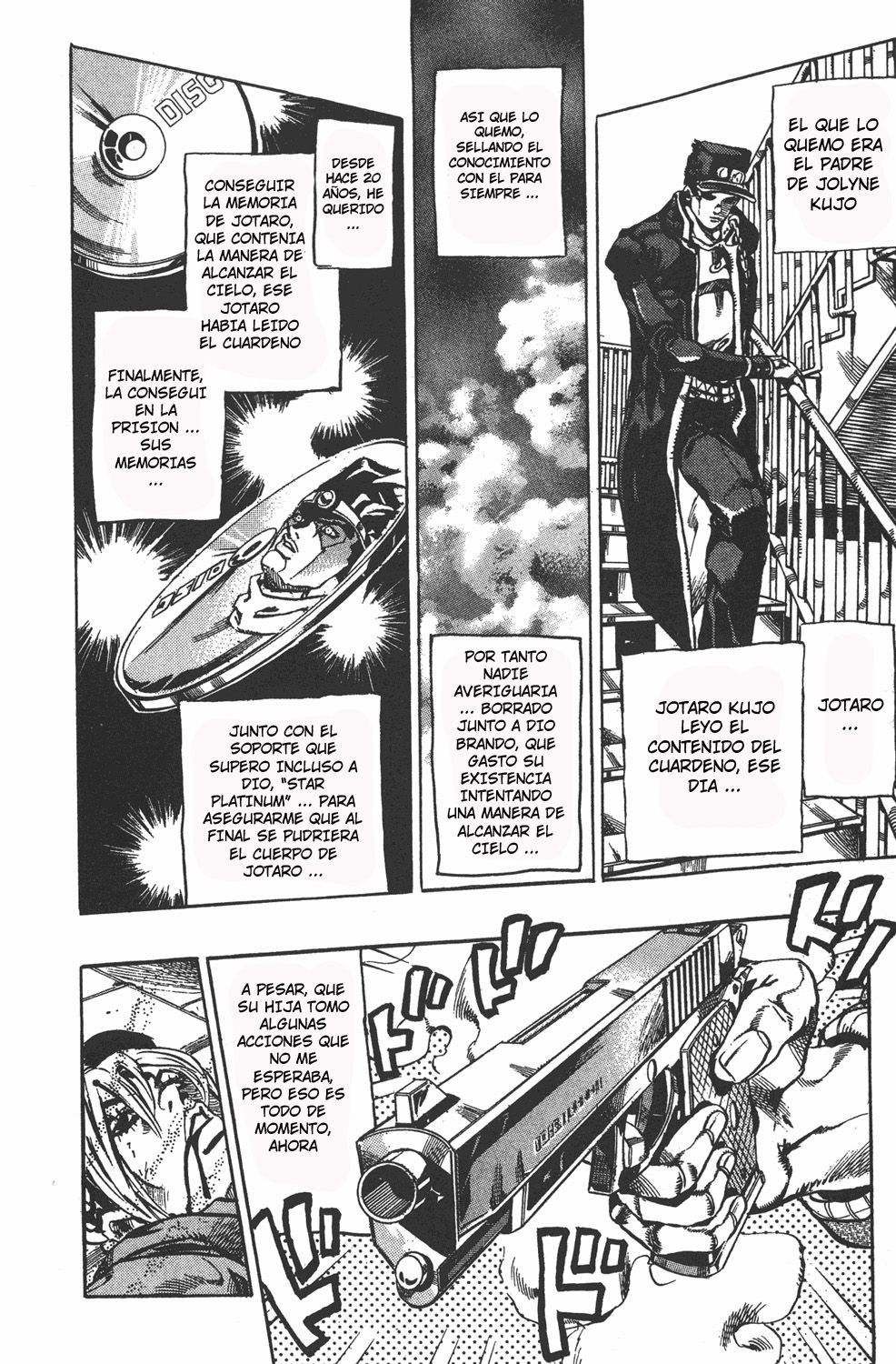 Read JoJo's Bizarre Adventure Parte 6 Stone Ocean ES Manga Online