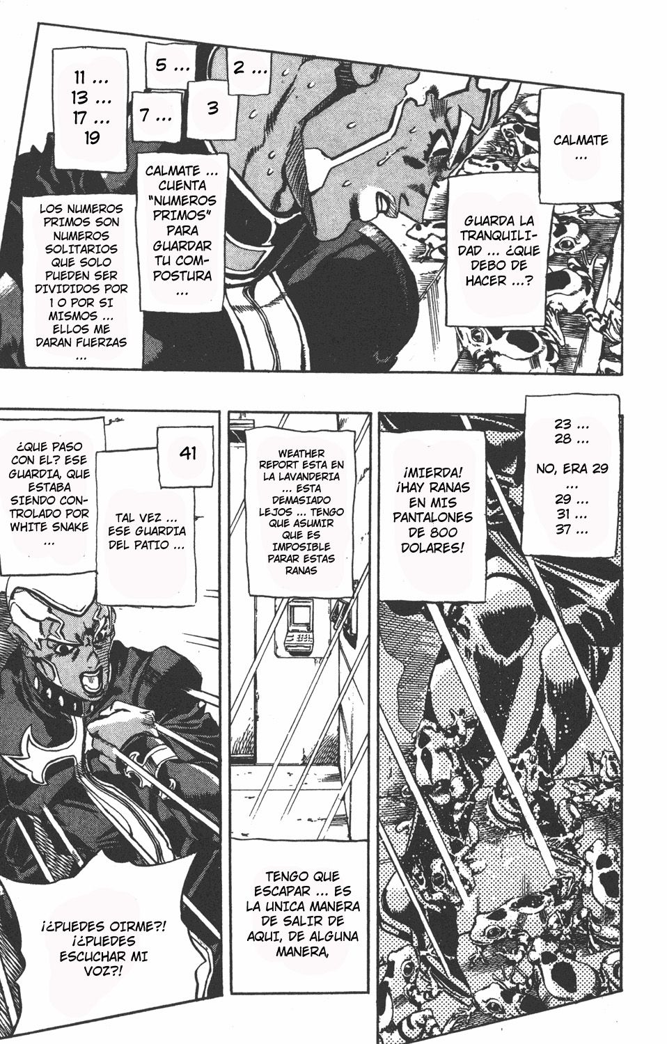 Read JoJo's Bizarre Adventure Parte 6 Stone Ocean ES Manga Online