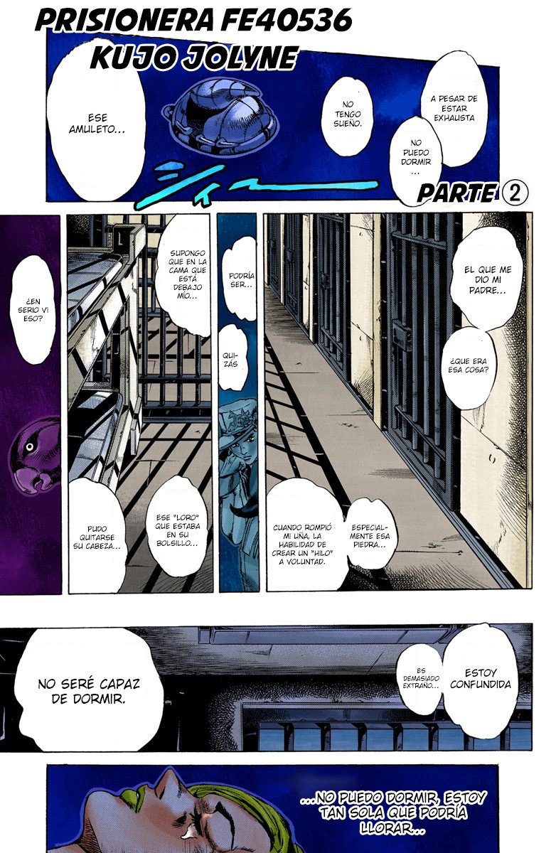Read JoJo's Bizarre Adventure Parte 6 Stone Ocean ES Manga Online