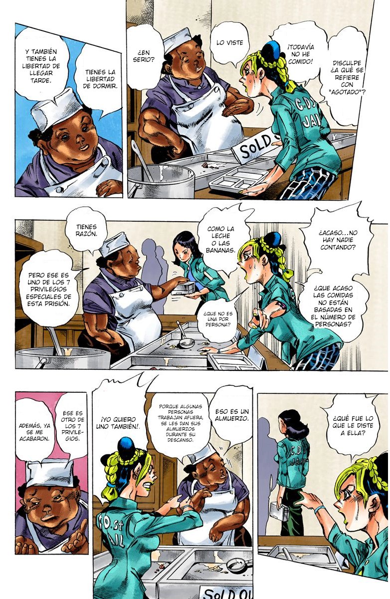 Read JoJo's Bizarre Adventure Parte 6 Stone Ocean ES Manga Online