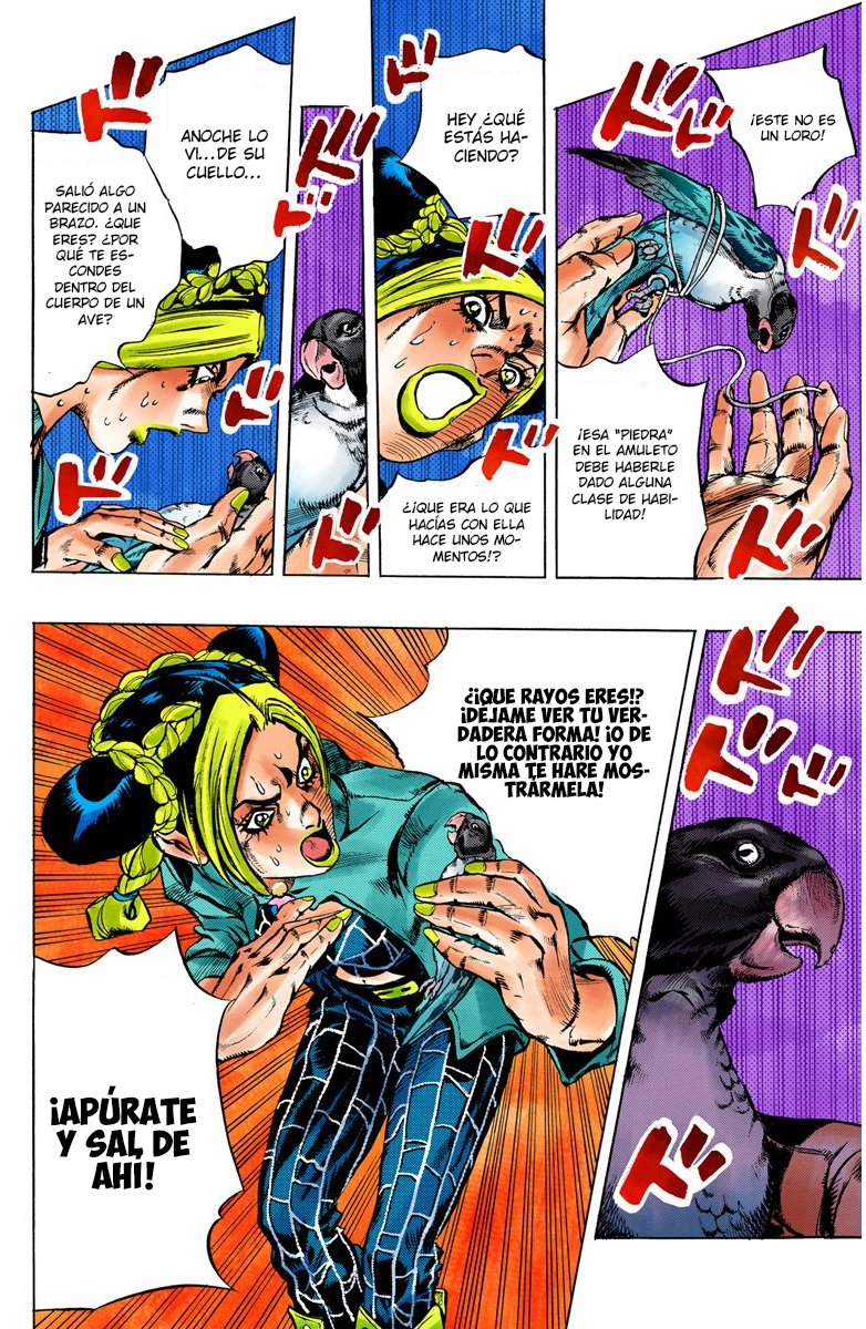 Read JoJo's Bizarre Adventure Parte 6 Stone Ocean ES Manga Online