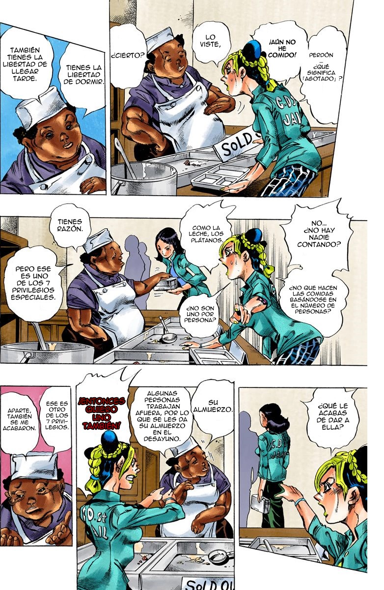 Read JoJo's Bizarre Adventure Parte 6 Stone Ocean ES Manga Online