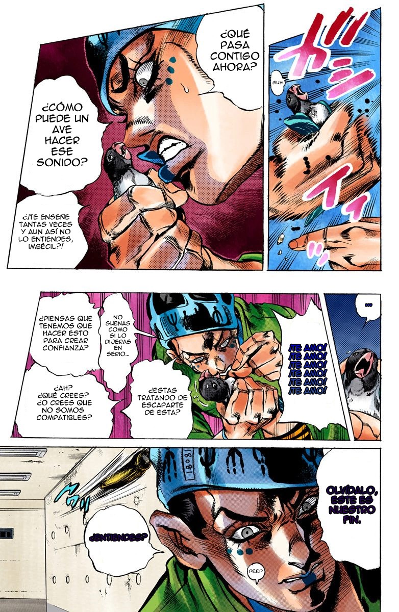 Read JoJo's Bizarre Adventure Parte 6 Stone Ocean ES Manga Online