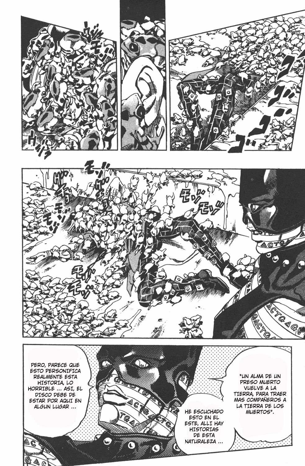 Read JoJo's Bizarre Adventure Parte 6 Stone Ocean ES Manga Online