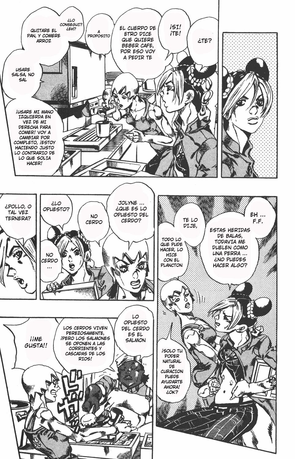 Read JoJo's Bizarre Adventure Parte 6 Stone Ocean ES Manga Online