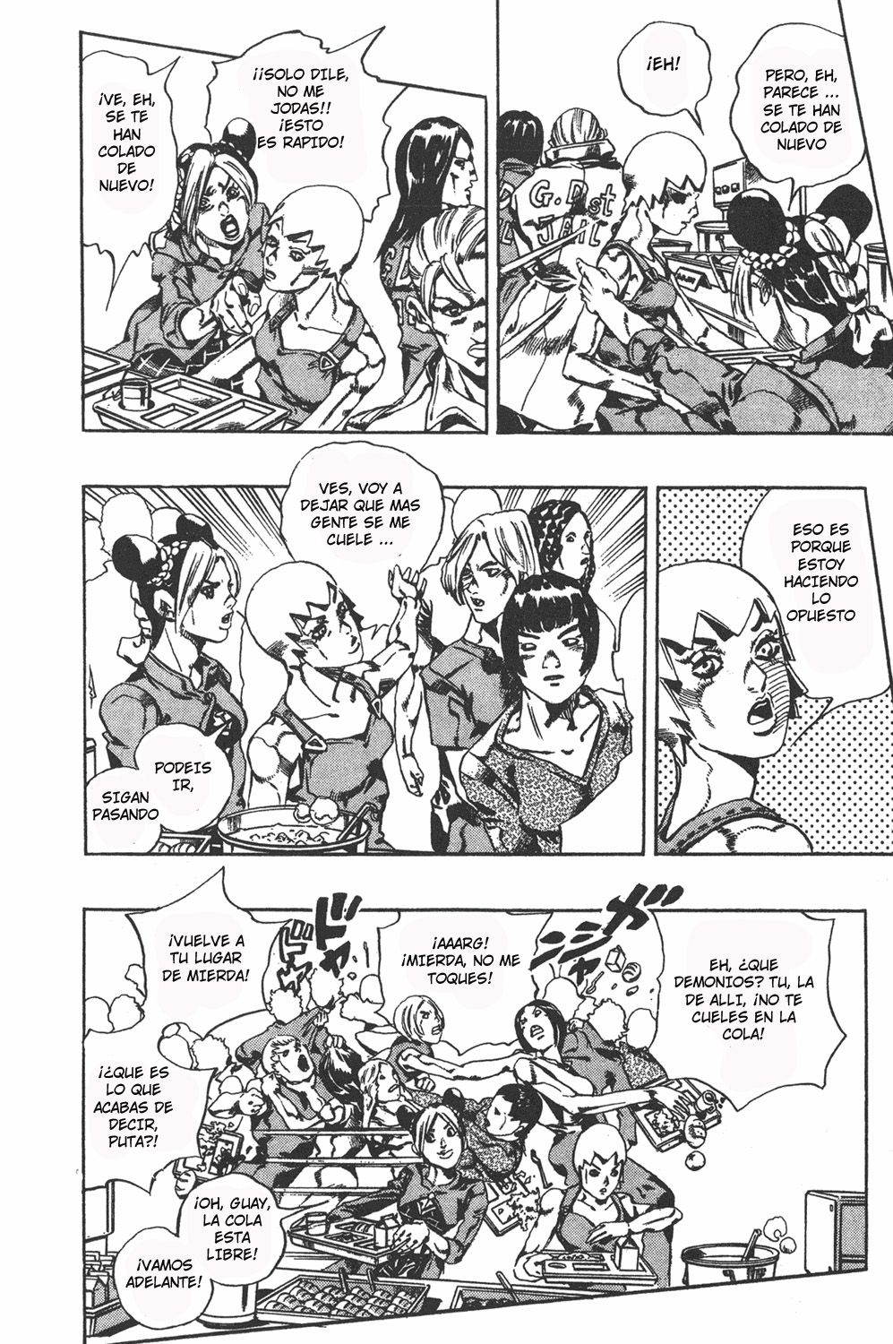 Read JoJo's Bizarre Adventure Parte 6 Stone Ocean ES Manga Online