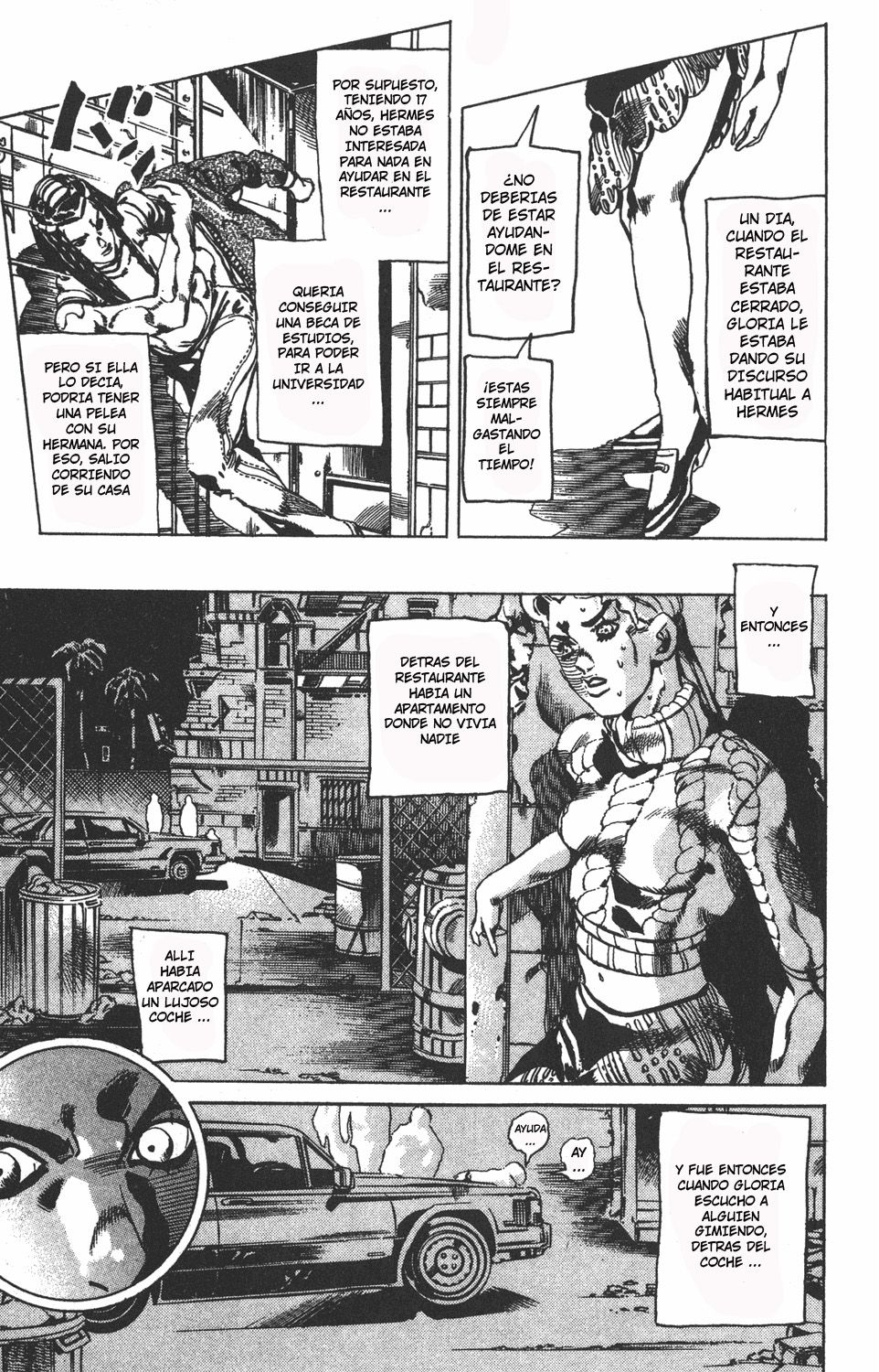 Read JoJo's Bizarre Adventure Parte 6 Stone Ocean ES Manga Online