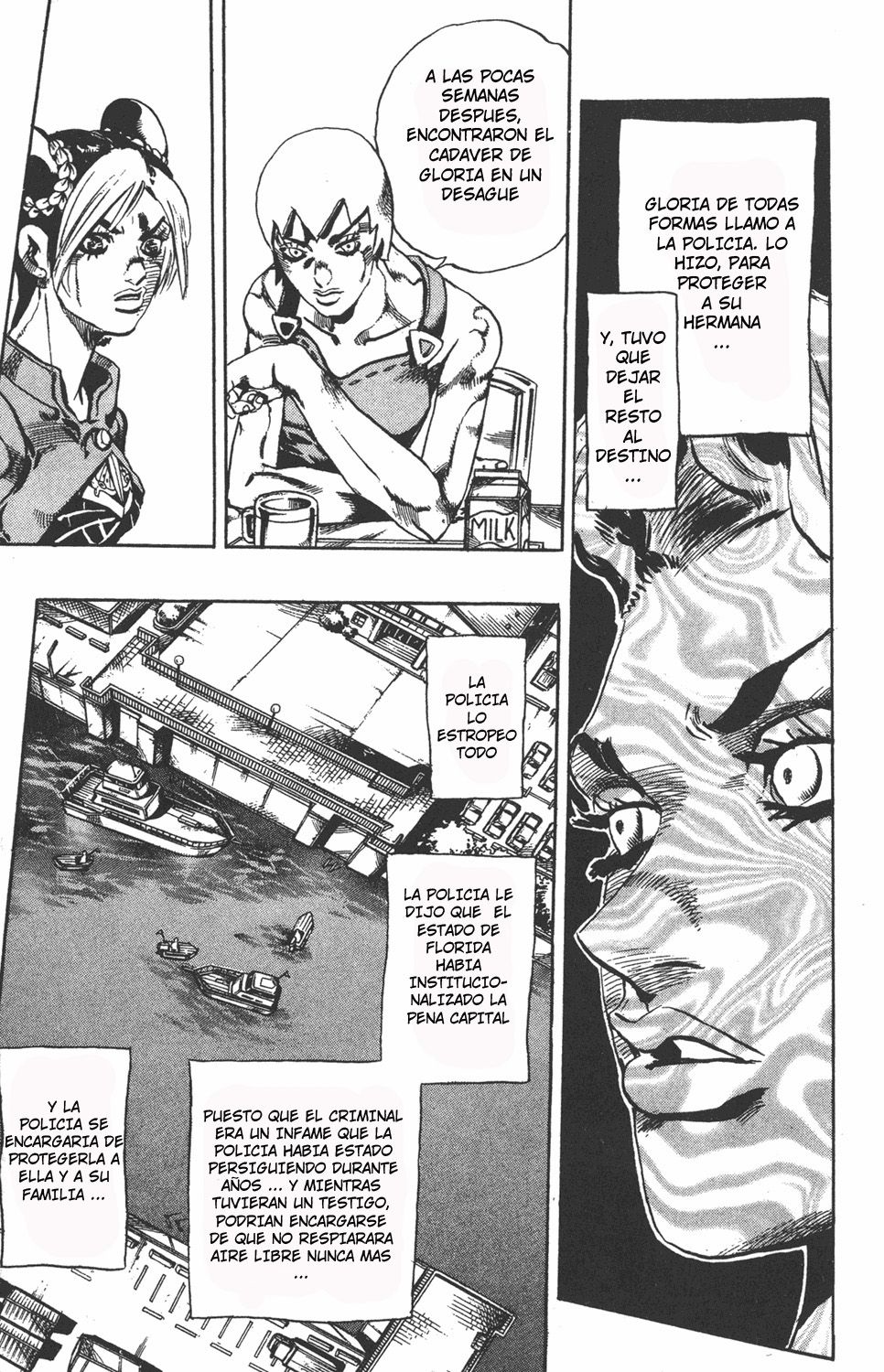 Read JoJo's Bizarre Adventure Parte 6 Stone Ocean ES Manga Online