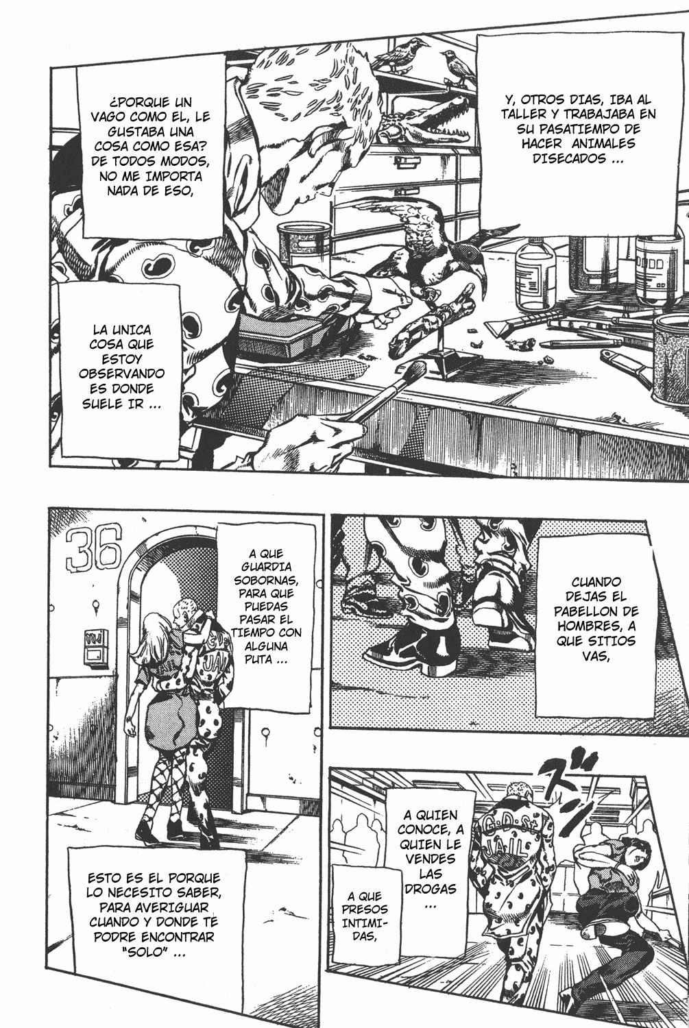 Read JoJo's Bizarre Adventure Parte 6 Stone Ocean ES Manga Online