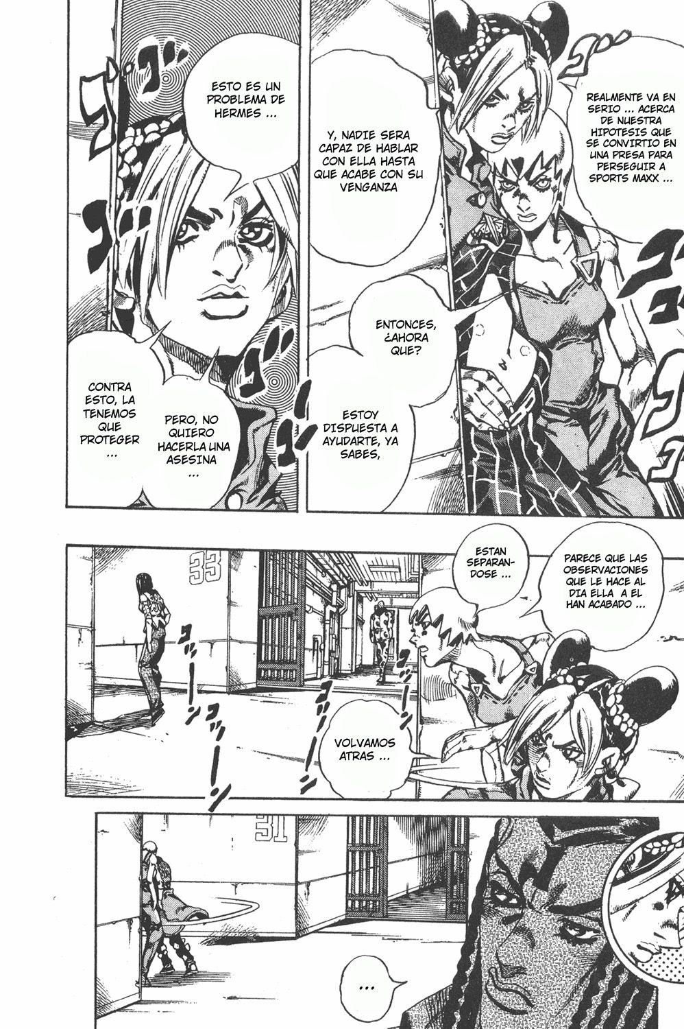 Read JoJo's Bizarre Adventure Parte 6 Stone Ocean ES Manga Online