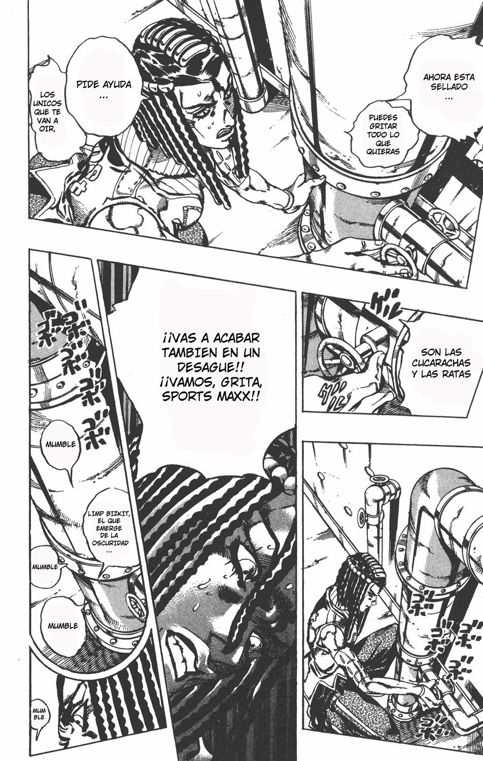 Read JoJo's Bizarre Adventure Parte 6 Stone Ocean ES Manga Online
