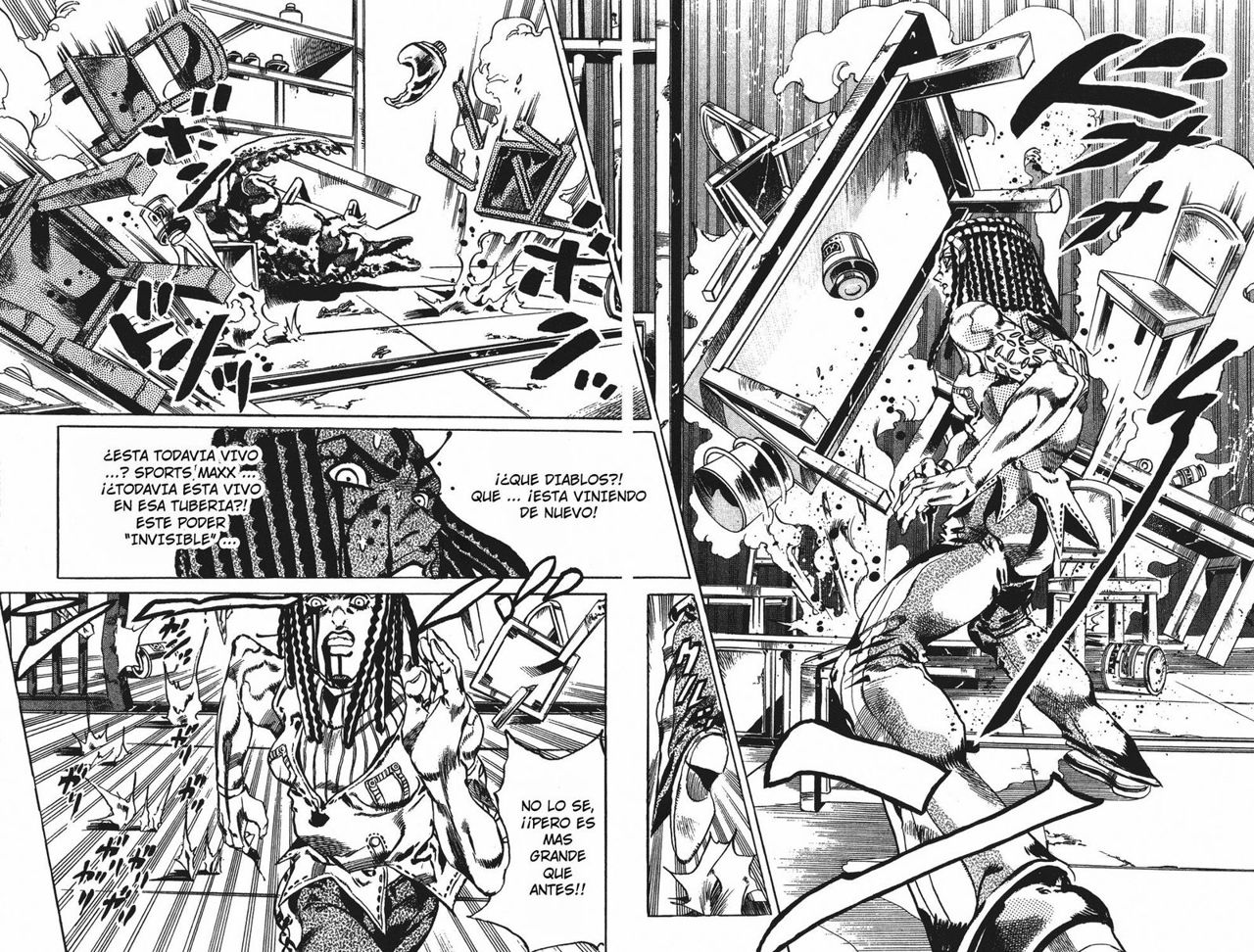Read JoJo's Bizarre Adventure Parte 6 Stone Ocean ES Manga Online