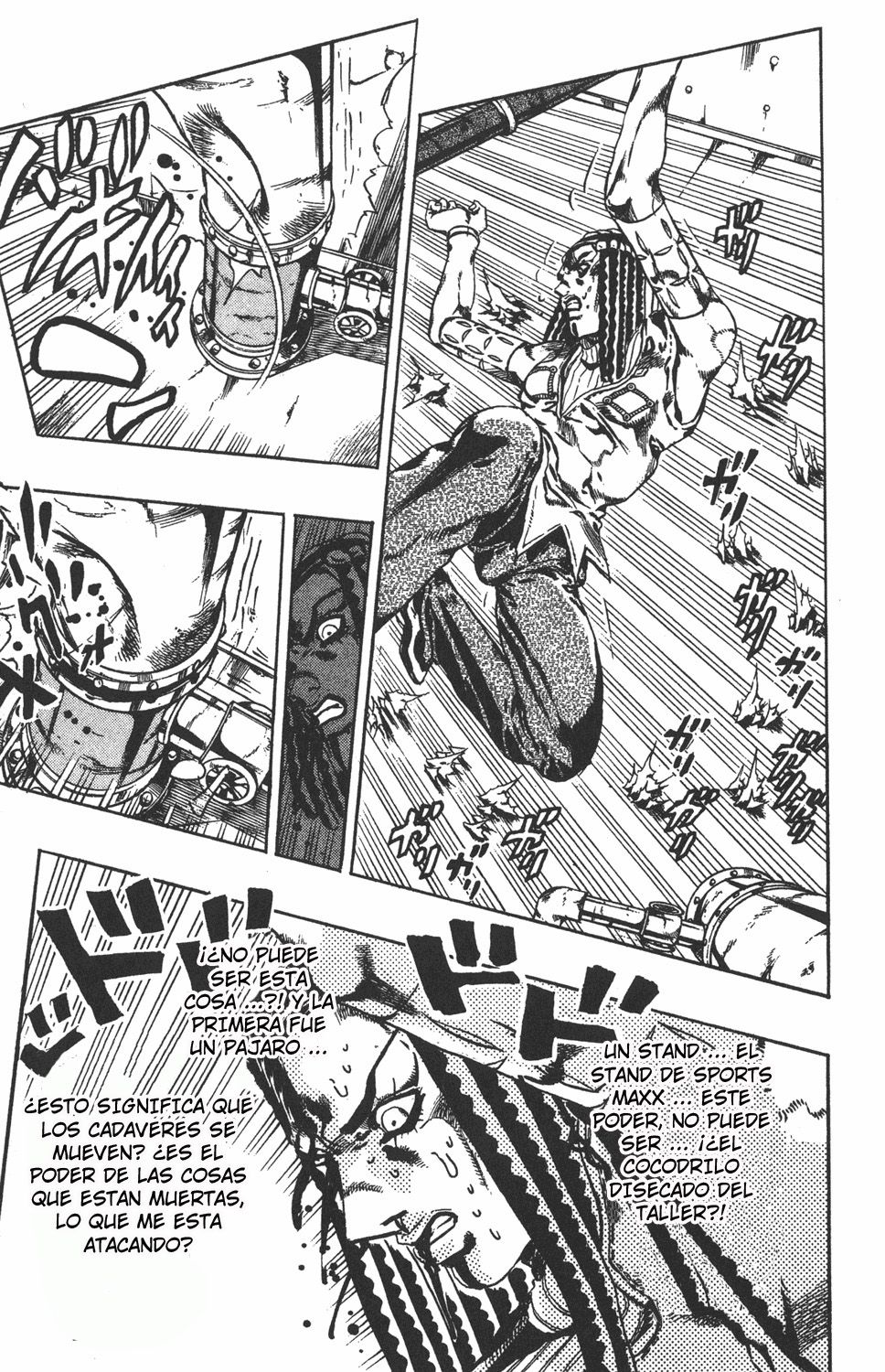 Read JoJo's Bizarre Adventure Parte 6 Stone Ocean ES Manga Online
