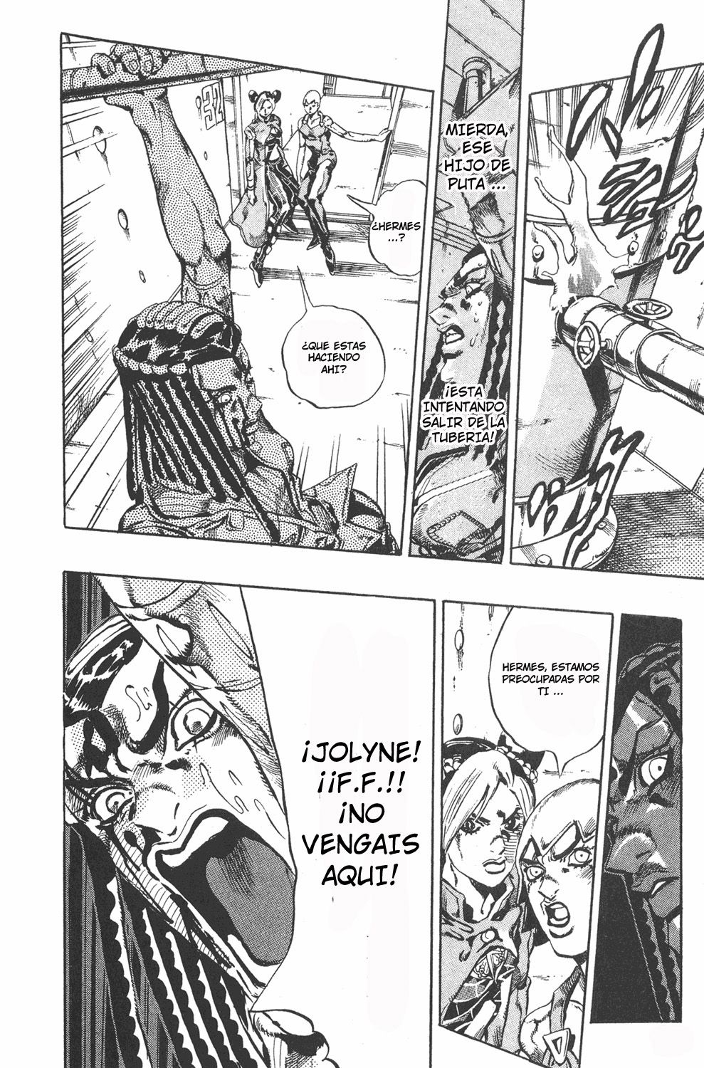 Read JoJo's Bizarre Adventure Parte 6 Stone Ocean ES Manga Online
