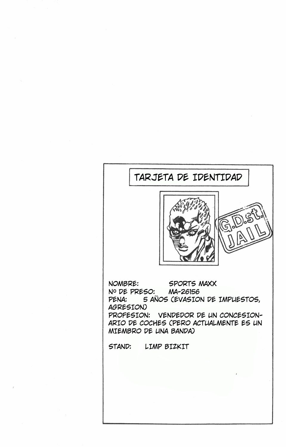 Read JoJo's Bizarre Adventure Parte 6 Stone Ocean ES Manga Online