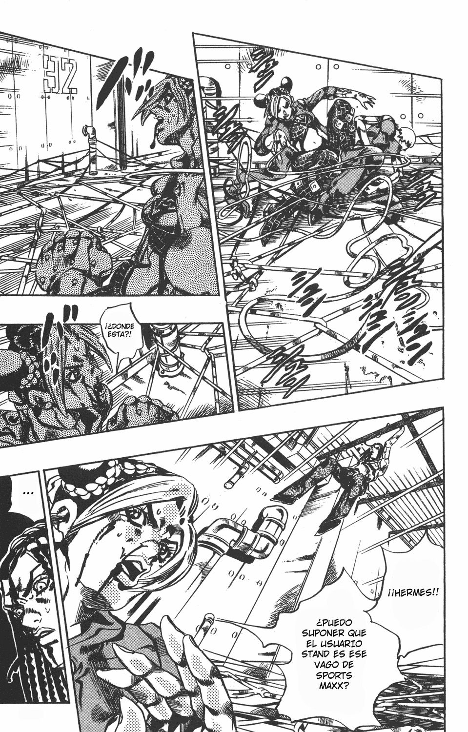 Read JoJo's Bizarre Adventure Parte 6 Stone Ocean ES Manga Online