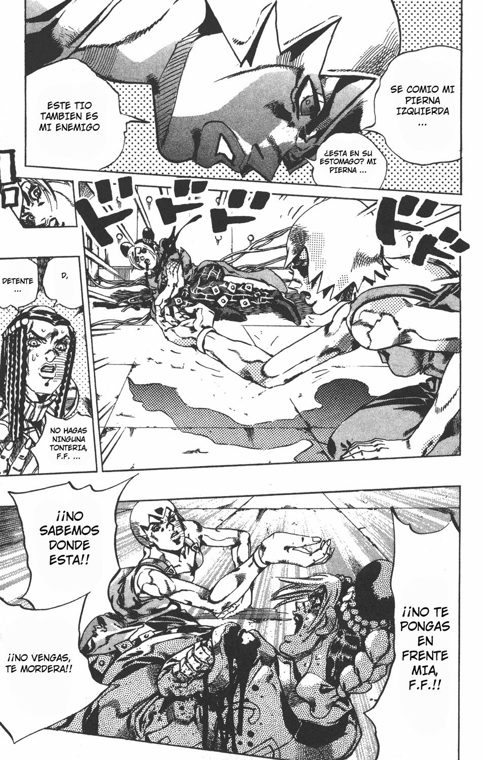 Read JoJo's Bizarre Adventure Parte 6 Stone Ocean ES Manga Online