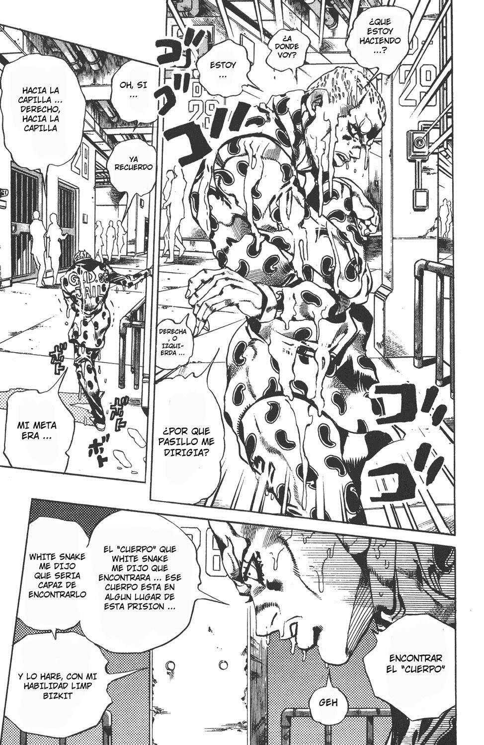 Read JoJo's Bizarre Adventure Parte 6 Stone Ocean ES Manga Online