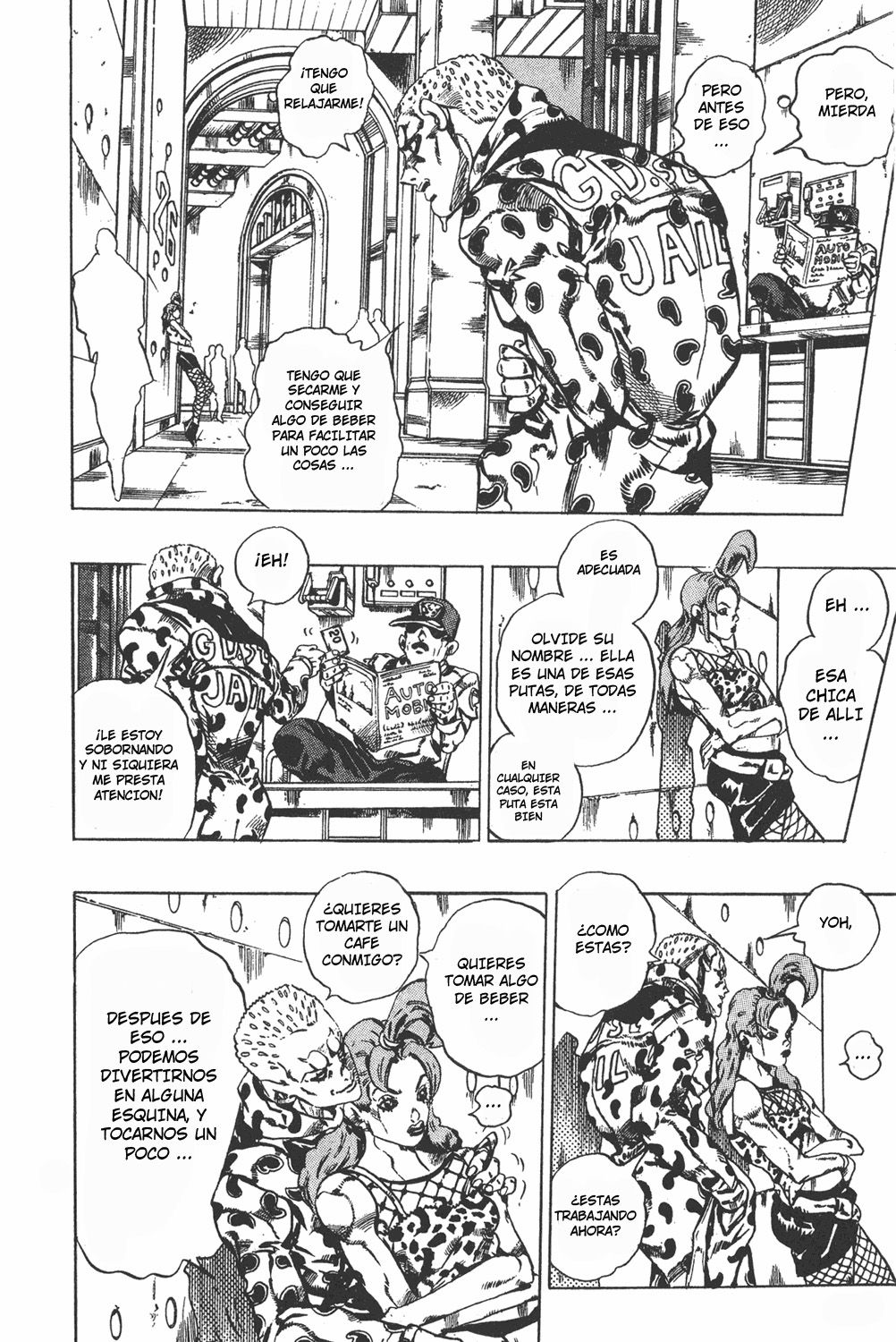 Read JoJo's Bizarre Adventure Parte 6 Stone Ocean ES Manga Online