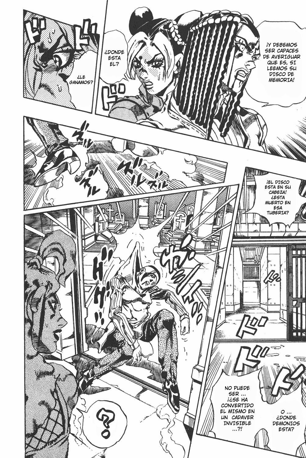 Read JoJo's Bizarre Adventure Parte 6 Stone Ocean ES Manga Online