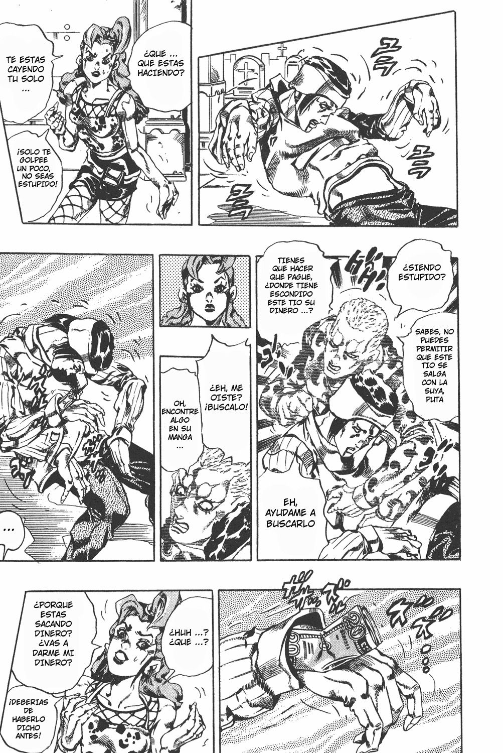 Read JoJo's Bizarre Adventure Parte 6 Stone Ocean ES Manga Online