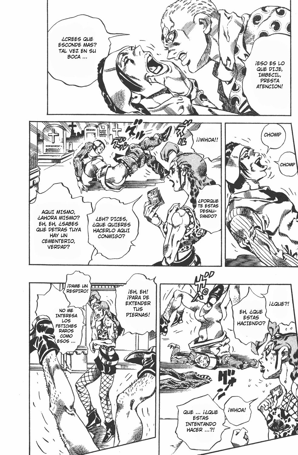 Read JoJo's Bizarre Adventure Parte 6 Stone Ocean ES Manga Online